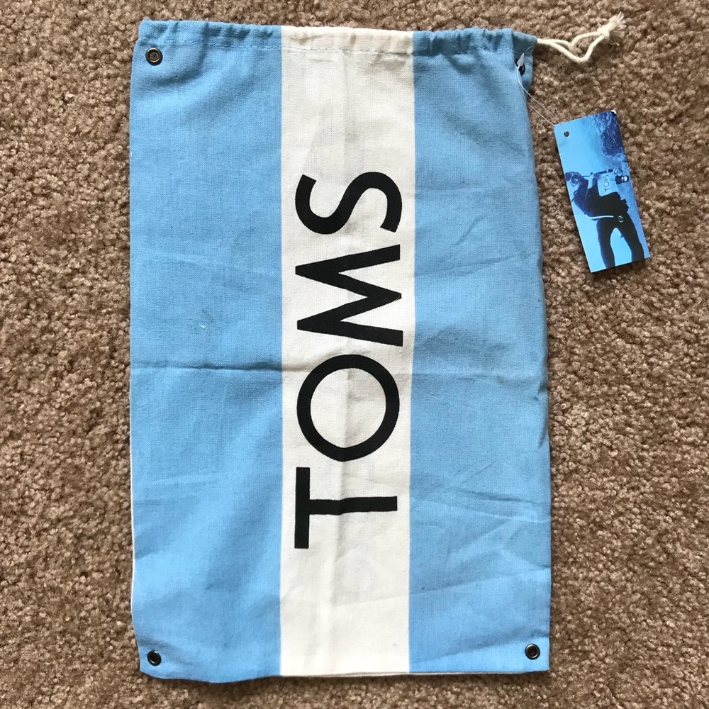 NEW Toms Shoes Dust Bag NWT